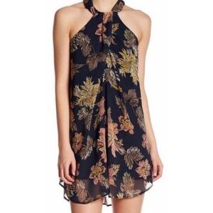 Halter Floral Dress